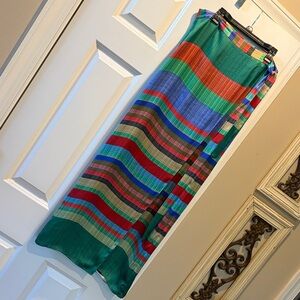 W by Worth Multicolor Striped Maxi Skirt size 4
